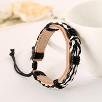 Vintage Woven Leather Bracelet Leather Bracelet Nhpk158316 main image 3