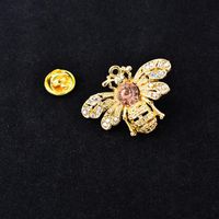 Korean Version Of The Temperament Bee Alloy Brooch Nhnt158357 main image 1