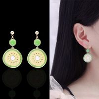 Womens Fruit Drops Copper Earrings Nhdo158548 main image 1