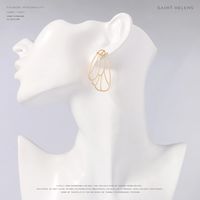 Womens Geometry Electroplated Metal Earrings Nhqs158588 main image 5