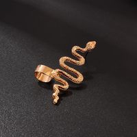 Fashion Metal Snake-shaped Clip Earrings main image 5