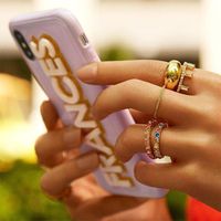 2019 Koreanischer Neuer Stil Trend Ige Legierung Diamant Ring Mode All-match-ring Armband Jiaqi Schmuck Spot Großhandel main image 1