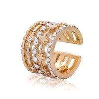 2019 Koreanischer Neuer Stil Trend Ige Legierung Diamant Ring Mode All-match-ring Armband Jiaqi Schmuck Spot Großhandel main image 3