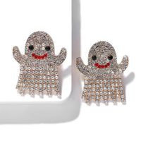 Baub Gleiche Legierung Perlen Strass Ohrringe Halloween Lustige Ohrringe Kreative Ohrringe Zubehör Jiaqi Schmuck sku image 2