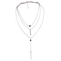 New Alloy Chain Multi-layer Necklace sku image 1