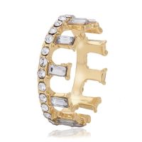 2019 Koreanischer Neuer Stil Trend Ige Legierung Diamant Ring Mode All-match-ring Armband Jiaqi Schmuck Spot Großhandel sku image 10