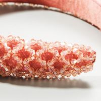 Fashion Hand-stitched Sponge Crystal Headband main image 3