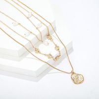Fashion Alloy Pearl Flower Necklace main image 4