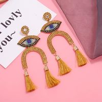 Stylish Simple Claw Chain Long Tassel Earrings main image 4