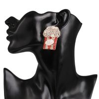 52762 Jujia Neue Selbst Produzierte Und Selbst Verkaufte Popcorn Cup Ohrringe Persönlichkeit Kreative Übertriebene Ohrringe Europäischen Und Amerikanischen Frauen Schmuck main image 6