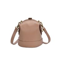 Simple Texture One-shoulder Fashion Sloping Bucket Bag main image 3