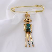 Fashion Pin Fixing Clothes Alloy Brooch main image 3