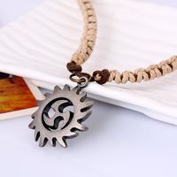 European And American Style Popular Vintage Woven Beach Men's Necklace main image 3
