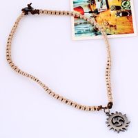 European And American Style Popular Vintage Woven Beach Men's Necklace main image 5
