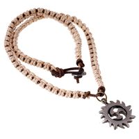 European And American Style Popular Vintage Woven Beach Men's Necklace sku image 1