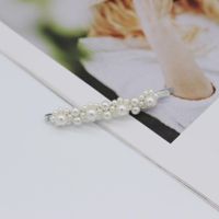 New Sparkling Diamond Pearl Tiara Hair Clip sku image 7