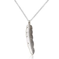 Fashion Alloy Leaf Feather Women's Necklace main image 1