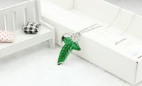 Europe And The United States Explosives Lord Of The Rings Elf Leaf Brooch Necklace main image 3