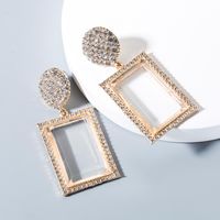 Vintage Fashion Diamond Geometric Earrings Christmas main image 3