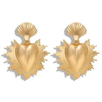 Alloy Heart Earrings Simple And Stylish main image 6