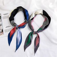 Nuevo Colorblock Diamond Small Scarf Fashion Shawl main image 3