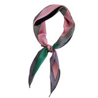 Nuevo Colorblock Diamond Small Scarf Fashion Shawl main image 6