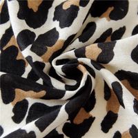 Classic Fashion Leopard Scarf Long Section Cotton And Linen Shawl main image 6