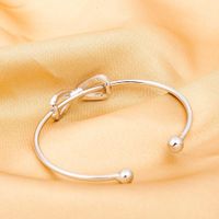 Simple Bracelet With Diamond Open Alloy Bracelet main image 5