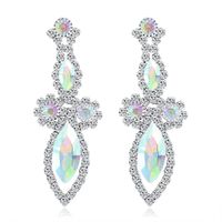 Fashion Bride Crystal Earrings sku image 1