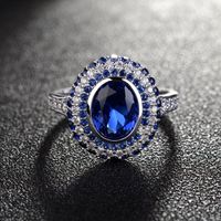 Fashion Luxury Zircon Ring Fashion Jewelry main image 4