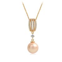 Aaa Zircon Rhyme Necklace Simple Fashion Jewelry Pearl Necklace main image 1