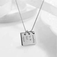 New Fashion Lettering Pendant Necklace Jewelry main image 3