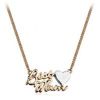 Fashion Simple Letter Heart Pendant New Trend Necklace main image 3