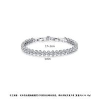 Zircon Bracelet Full Diamond Simple With Extended Chain Bracelet Gift Female main image 6