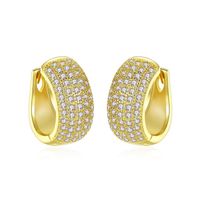 Stud Earrings Fashion Women&#39;s Copper Zirconium Earrings main image 1