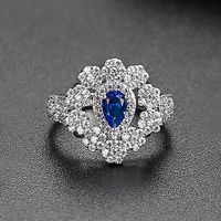 Jinse Jade Vorhang Ring Mode Koreanische Version Der Größe Einstellbare Damen Öffnungs Ring Einfaches Kupfer Zirkonium Geschenk sku image 3