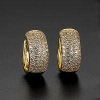 Stud Earrings Fashion Women&#39;s Copper Zirconium Earrings sku image 1