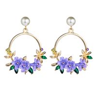 Flower Earrings, Women's Pearl Earrings, Trend Earrings main image 6