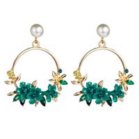 Flower Earrings, Women's Pearl Earrings, Trend Earrings sku image 4