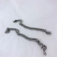 Hip-hop European And American Simple Thick Chain Alloy Bracelet main image 4