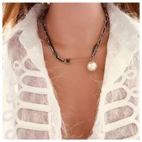 الأزياء الأوروبية والأمريكية والاكسسوارات الشخصية مزيج بسيط وتطابق قلادة مزدوجة النساء Chain Necklace 12960 main image 1