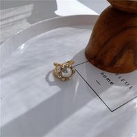 Vintage Baroque Ring Female Palace Wind Open Ring main image 5