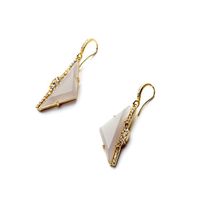 Jewelry Simple Triangle Pendant Women's Earrings main image 3