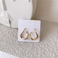 Minimalist Earrings Circle Hipster Earrings High Sense main image 6