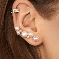 Jewelry Heterosexual Pearl Multi-model Female Ear Clip Accessories main image 1