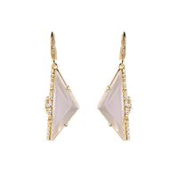 Jewelry Simple Triangle Pendant Women's Earrings sku image 1