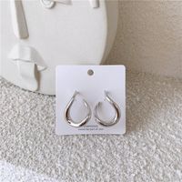 Minimalist Earrings Circle Hipster Earrings High Sense sku image 2