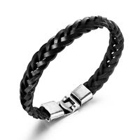 Mens Geometric Leather Bracelets &amp; Bangles Nhop156020 main image 6