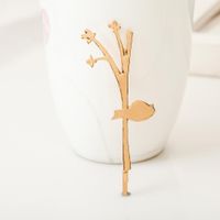 Womens Leaf Plating Alloy Hair Accessories Nhdp156064 main image 12