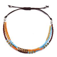 Europäische Und Amerikanische Grenz Überschreitende Neue Reiss Perlen Push-pull-armband Kreative Retro Ethnische Farbe Einfache Perlen Armband Frauen main image 12